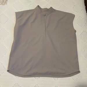 Figs slate medium scrub top